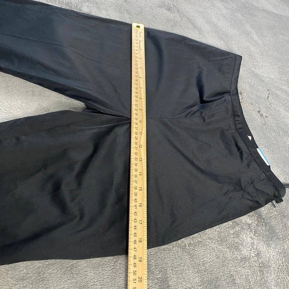 J.McLaughlin Black Ankle Length Cotton‎ Blend Pants Womens 0 Office Career New - Picture 14 of 16